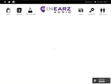 Tablet Screenshot of inearz.com
